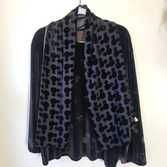 Vintage Sag Harbor 3 piece velvet Disney Mickey pant set - Picture 1 of 12